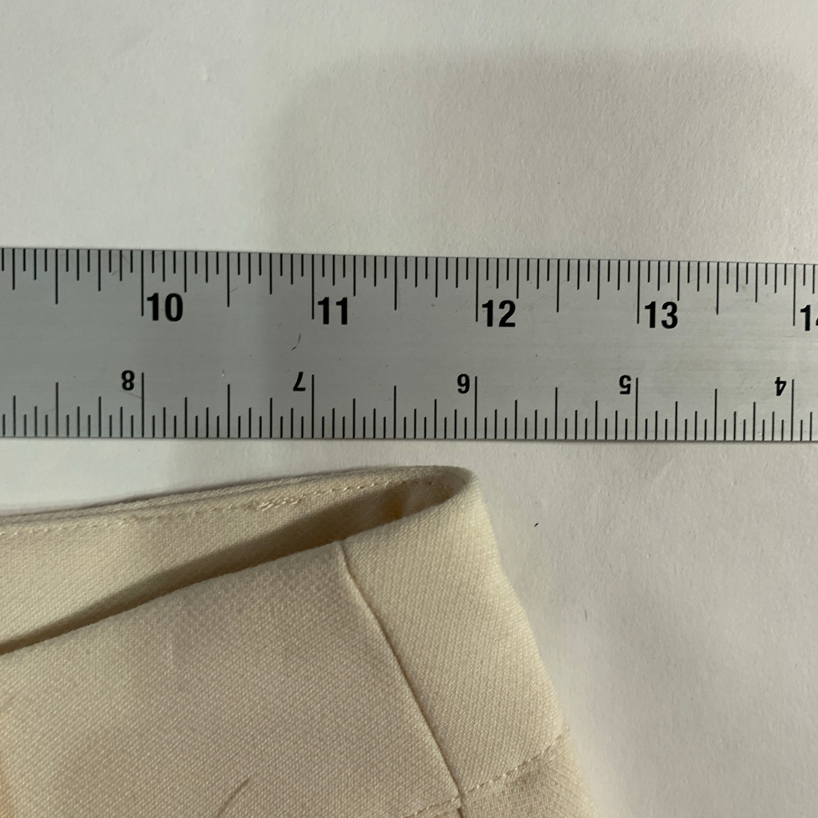 Dissh Willa High Waisted Cargo Pants 2 Cream Ivory Wide Leg Clean Girl Norm — image 6 of 8